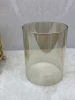 Light luxury golden glass candlestick, simple European-style glass romantic dining table, candlelight dinner prop and decoration Application Scenario